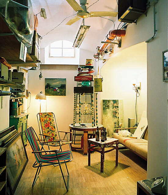 kaleidoskopische pinakotek ( mobiler ausstellungsbau )